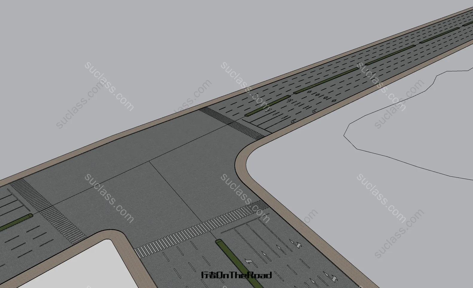 人行道 ID:160091 八宝模型库 - PB3智能构件下载